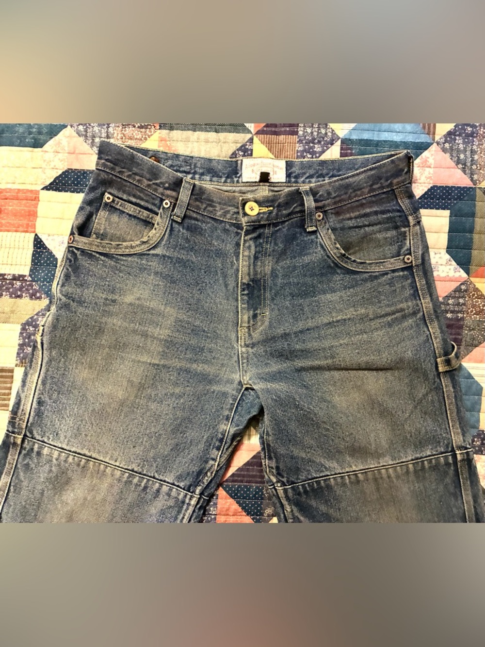VTG. CC FILSON DOUBLE KNEE HEAVY DENIM JEANS- SIZE 34x32 - Picture 6 of 12